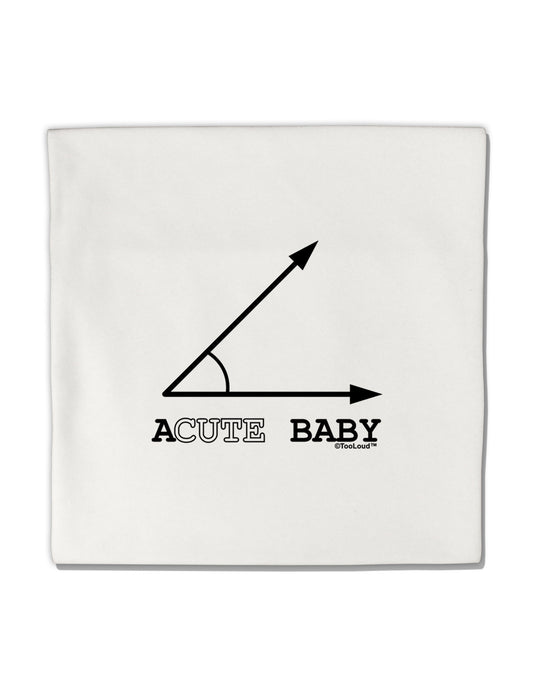 Acute Baby Micro Fleece 14&#x22;x14&#x22; Pillow Sham-Pillow Sham-TooLoud-White-Davson Sales