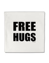 Free Hugs Micro Fleece 14&#x22;x14&#x22; Pillow Sham-Pillow Sham-TooLoud-White-Davson Sales