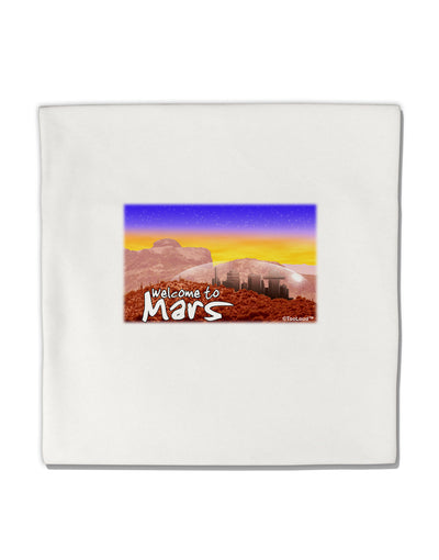 Welcome to Mars Micro Fleece 14&#x22;x14&#x22; Pillow Sham-Pillow Sham-TooLoud-White-Davson Sales