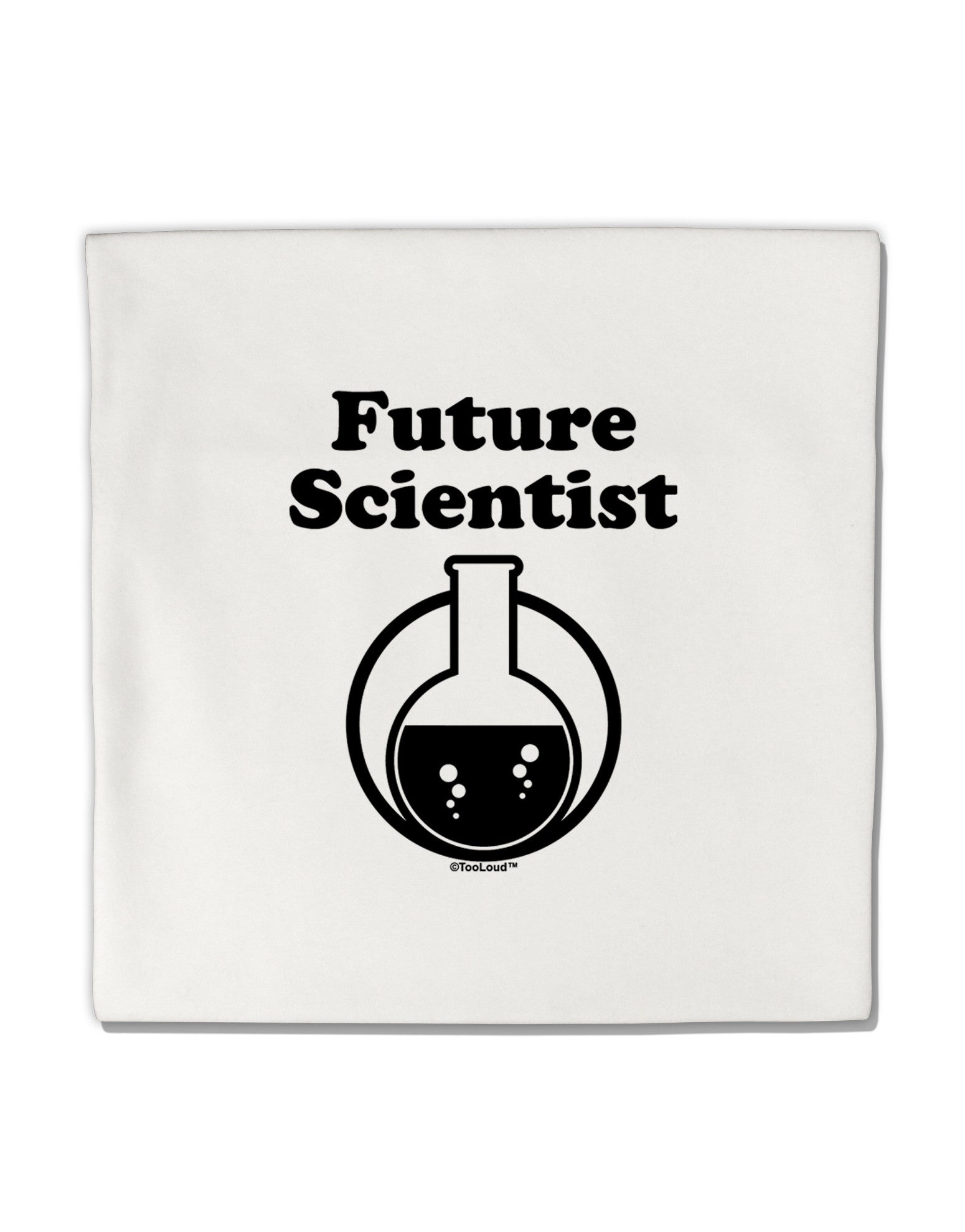 Future Scientist Micro Fleece 14&#x22;x14&#x22; Pillow Sham-Pillow Sham-TooLoud-White-Davson Sales