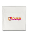 Drunken Grown ups Funny Drinking Micro Fleece 14&#x22;x14&#x22; Pillow Sham by TooLoud-Pillow Sham-TooLoud-White-Davson Sales