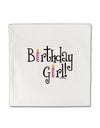 Birthday Girl - Birthday Candles Micro Fleece 14&#x22;x14&#x22; Pillow Sham by TooLoud-Pillow Sham-TooLoud-White-Davson Sales