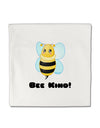 Bee Kind Micro Fleece 14&#x22;x14&#x22; Pillow Sham-Pillow Sham-TooLoud-White-Davson Sales