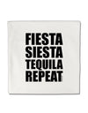 Fiesta Siesta Tequila Repeat Micro Fleece 14&#x22;x14&#x22; Pillow Sham by TooLoud-Pillow Sham-TooLoud-White-Davson Sales