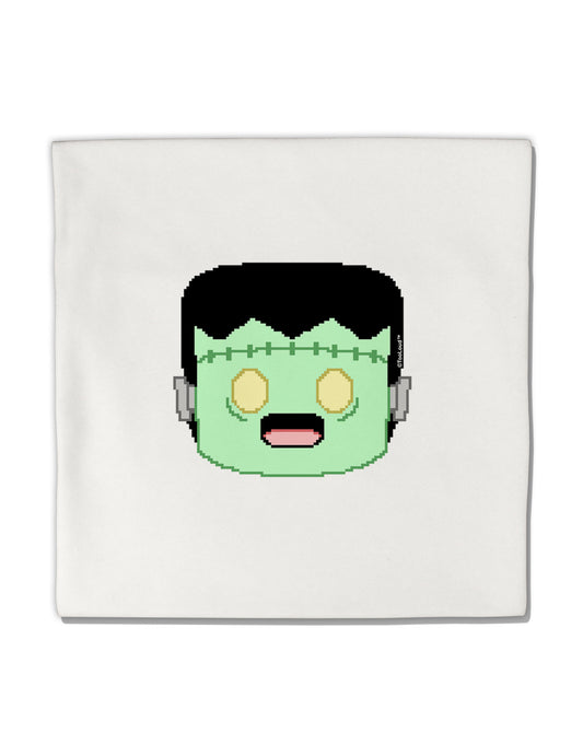 Cute Pixel Monster Micro Fleece 14&#x22;x14&#x22; Pillow Sham-Pillow Sham-TooLoud-White-Davson Sales