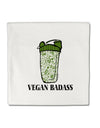 TooLoud Vegan Badass Bottle Print Micro Fleece 14 Inch x 14 Inch Pillow Sham-ThrowPillowCovers-TooLoud-Davson Sales