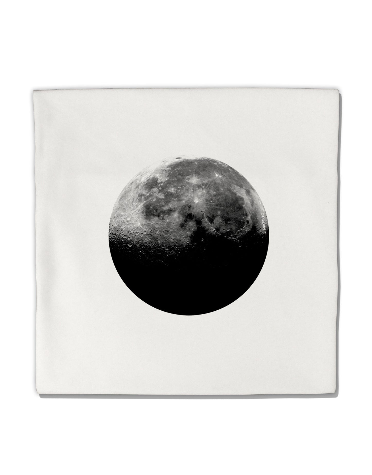 Moon of Earth Micro Fleece 14"x14" Pillow Sham-Pillow Sham-TooLoud-White-Davson Sales