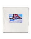 Victor Mines Colorado Watercolor Micro Fleece 14&#x22;x14&#x22; Pillow Sham-Pillow Sham-TooLoud-White-Davson Sales