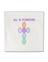 All is forgiven Cross Faux Applique Micro Fleece 14&#x22;x14&#x22; Pillow Sham-Pillow Sham-TooLoud-White-Davson Sales