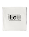 Lol Text Bubble Micro Fleece 14&#x22;x14&#x22; Pillow Sham-Pillow Sham-TooLoud-White-Davson Sales