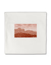 Red Planet Landscape Micro Fleece 14&#x22;x14&#x22; Pillow Sham-Pillow Sham-TooLoud-White-Davson Sales