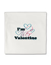 I'm HER Valentine Micro Fleece 14&#x22;x14&#x22; Pillow Sham-Pillow Sham-TooLoud-White-Davson Sales