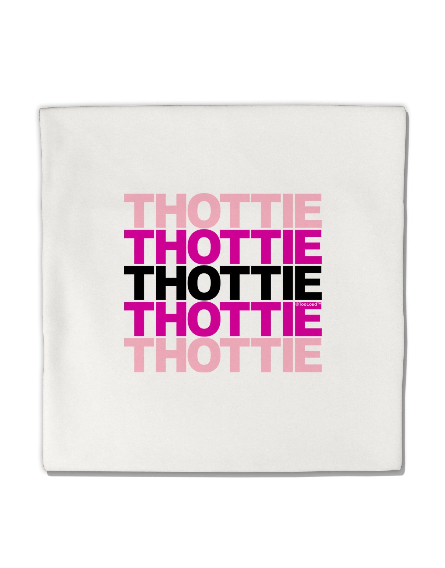 THOTTIE Micro Fleece 14"x14" Pillow Sham-Pillow Sham-TooLoud-White-Davson Sales