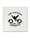 Cabin 10 Aphrodite Camp Half Blood Micro Fleece 14&#x22;x14&#x22; Pillow Sham-Pillow Sham-TooLoud-White-Davson Sales