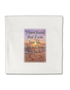 Life Will Love You Back Micro Fleece 14&#x22;x14&#x22; Pillow Sham by TooLoud-Pillow Sham-TooLoud-White-Davson Sales