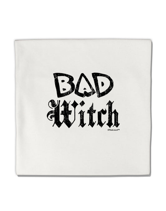 Bad Witch Distressed Micro Fleece 14&#x22;x14&#x22; Pillow Sham-Pillow Sham-TooLoud-White-Davson Sales