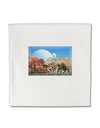 Abstract Sedona Micro Fleece 14&#x22;x14&#x22; Pillow Sham-Pillow Sham-TooLoud-White-Davson Sales