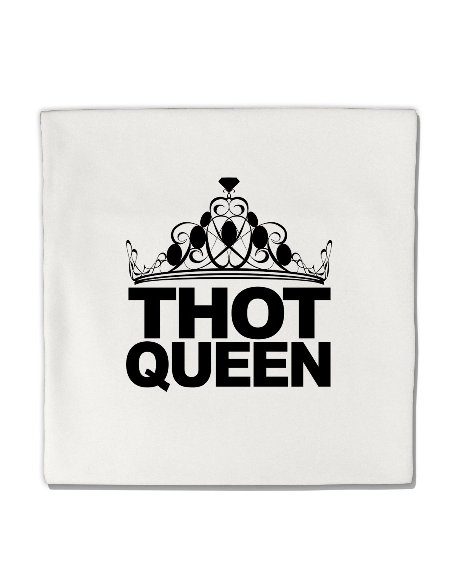THOT Queen Micro Fleece 14"x14" Pillow Sham-Pillow Sham-TooLoud-White-Davson Sales