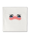 Blushing Anime Eyes Micro Fleece 14&#x22;x14&#x22; Pillow Sham by TooLoud-Pillow Sham-TooLoud-White-Davson Sales