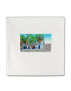 Palm Springs Watercolor Micro Fleece 14&#x22;x14&#x22; Pillow Sham-Pillow Sham-TooLoud-White-Davson Sales