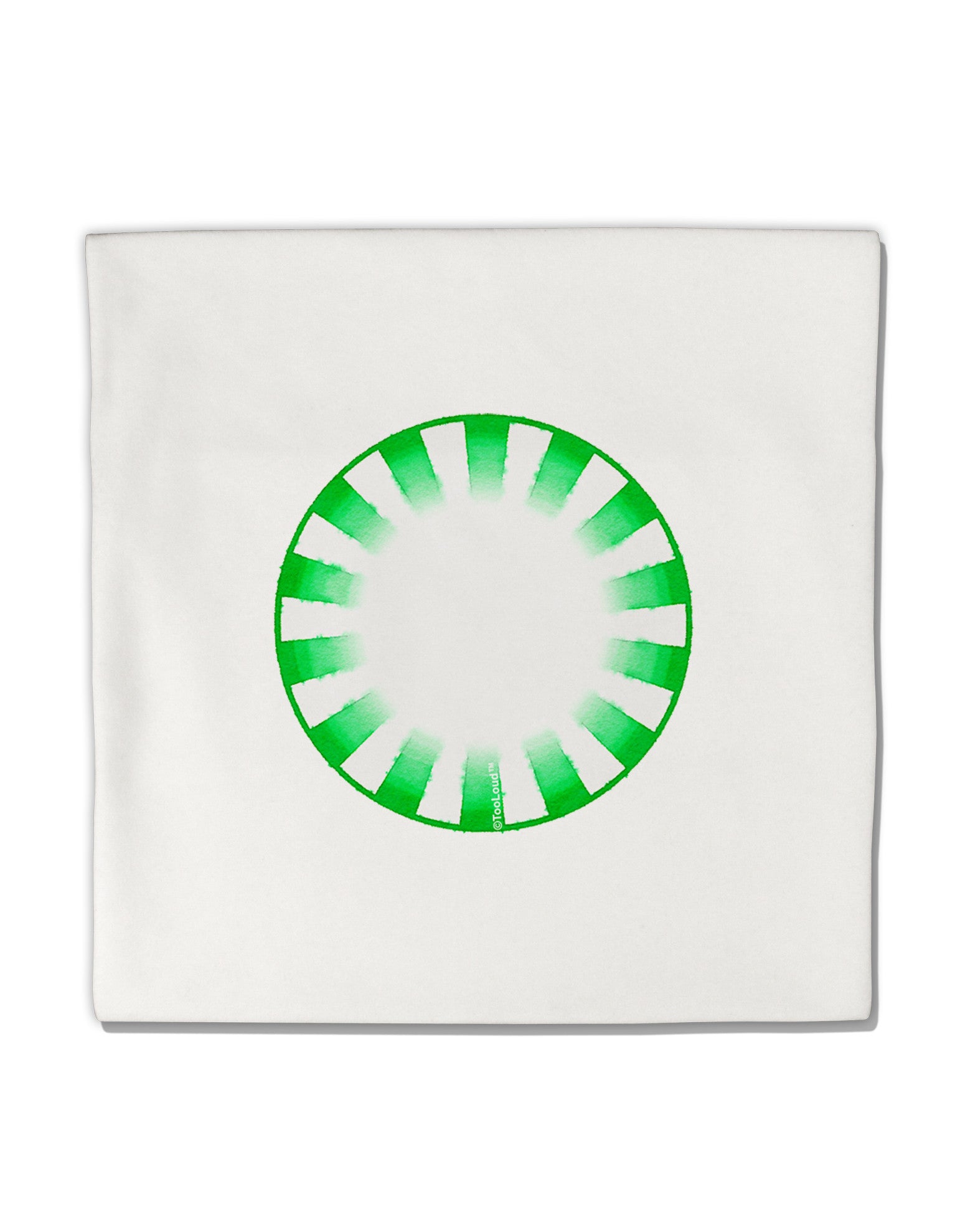 TooLoud Watercolor Spearmint Micro Fleece 14&#x22;x14&#x22; Pillow Sham-Pillow Sham-TooLoud-White-Davson Sales