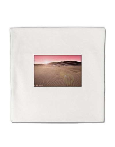 TooLoud Victor Mines Pink Sunrise Micro Fleece 14&#x22;x14&#x22; Pillow Sham-Pillow Sham-TooLoud-White-Davson Sales