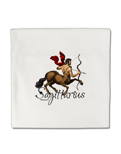 Sagittarius Color Illustration Micro Fleece 14&#x22;x14&#x22; Pillow Sham-Pillow Sham-TooLoud-White-Davson Sales