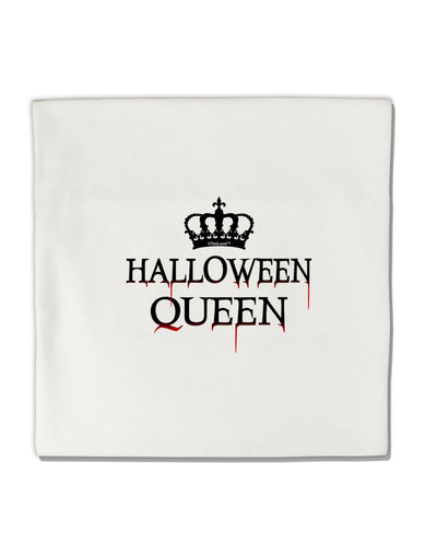 Halloween Queen Micro Fleece 14&#x22;x14&#x22; Pillow Sham by TooLoud-Pillow Sham-TooLoud-White-Davson Sales