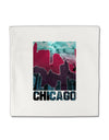 Chicago Abstract 2 Micro Fleece 14&#x22;x14&#x22; Pillow Sham-Pillow Sham-TooLoud-White-Davson Sales