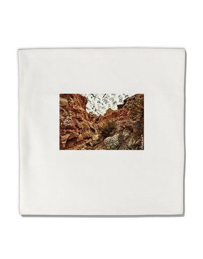 Colorado Painted Rocks Micro Fleece 14&#x22;x14&#x22; Pillow Sham-Pillow Sham-TooLoud-White-Davson Sales