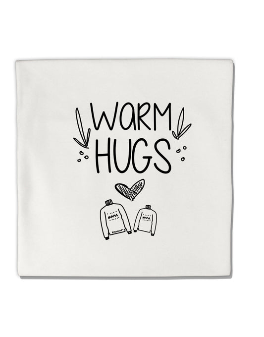 TooLoud Warm Hugs Micro Fleece 14 Inch x 14 Inch Pillow Sham-ThrowPillowCovers-TooLoud-Davson Sales