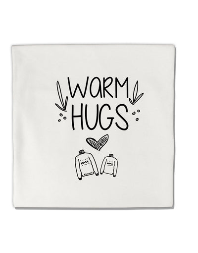 TooLoud Warm Hugs Micro Fleece 14 Inch x 14 Inch Pillow Sham-ThrowPillowCovers-TooLoud-Davson Sales
