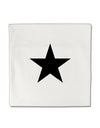 Black Star Micro Fleece 14"x14" Pillow Sham-Pillow Sham-TooLoud-Davson Sales
