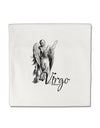 Virgo Illustration Micro Fleece 14&#x22;x14&#x22; Pillow Sham-Pillow Sham-TooLoud-White-Davson Sales