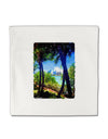 TooLoud Tropical Skyline Micro Fleece 14&#x22;x14&#x22; Pillow Sham-Pillow Sham-TooLoud-White-Davson Sales