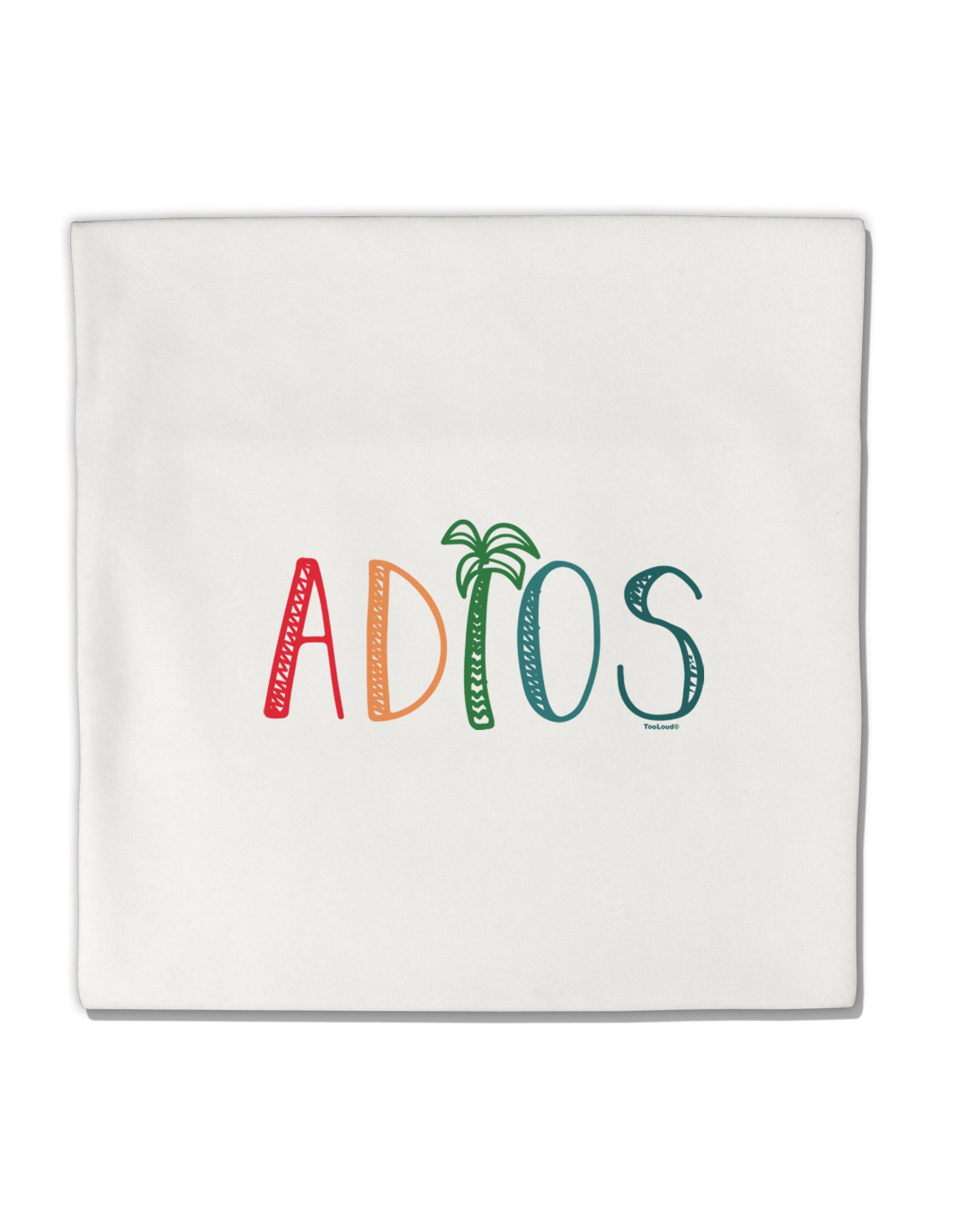 TooLoud Adios Micro Fleece 14 Inch x 14 Inch Pillow Sham-ThrowPillowCovers-TooLoud-Davson Sales