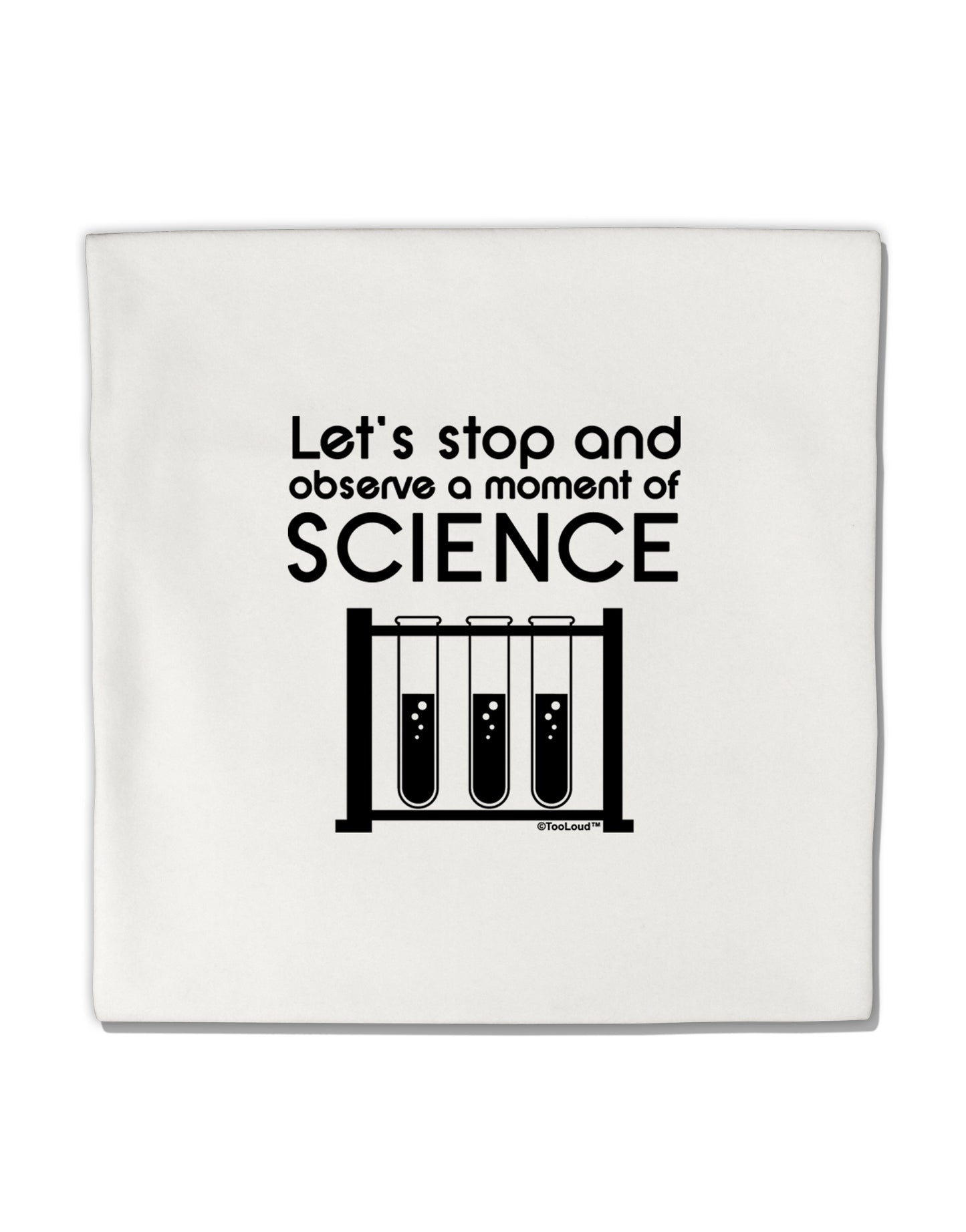 Moment of Science Micro Fleece 14"x14" Pillow Sham by TooLoud-Pillow Sham-TooLoud-White-Davson Sales