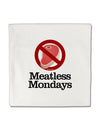 Meatless Mondays Micro Fleece 14&#x22;x14&#x22; Pillow Sham by TooLoud-Pillow Sham-TooLoud-White-Davson Sales