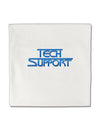 Tech Support Logo Micro Fleece 14&#x22;x14&#x22; Pillow Sham by TooLoud-Pillow Sham-TooLoud-White-Davson Sales