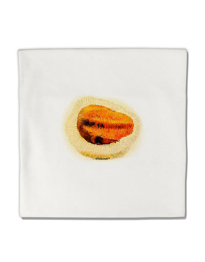 Trilobite Fossil Watercolor Micro Fleece 14&#x22;x14&#x22; Pillow Sham-Pillow Sham-TooLoud-White-Davson Sales