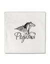 Pegasus Illustration Micro Fleece 14&#x22;x14&#x22; Pillow Sham-Pillow Sham-TooLoud-White-Davson Sales