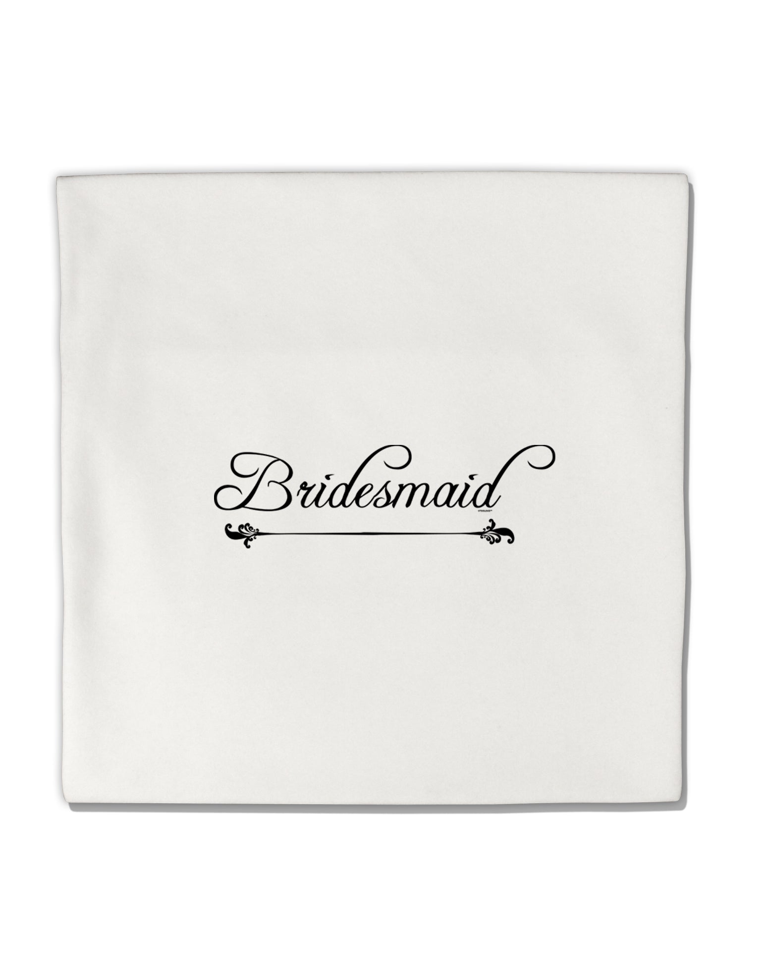 TooLoud Bridesmaid Micro Fleece 14 Inch x 14 Inch Pillow Sham-ThrowPillowCovers-TooLoud-Davson Sales