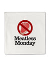 Meatless Monday Micro Fleece 14&#x22;x14&#x22; Pillow Sham by TooLoud-Pillow Sham-TooLoud-White-Davson Sales