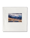 Pikes Peak CO Mountains Text Micro Fleece 14&#x22;x14&#x22; Pillow Sham by TooLoud-Pillow Sham-TooLoud-White-Davson Sales