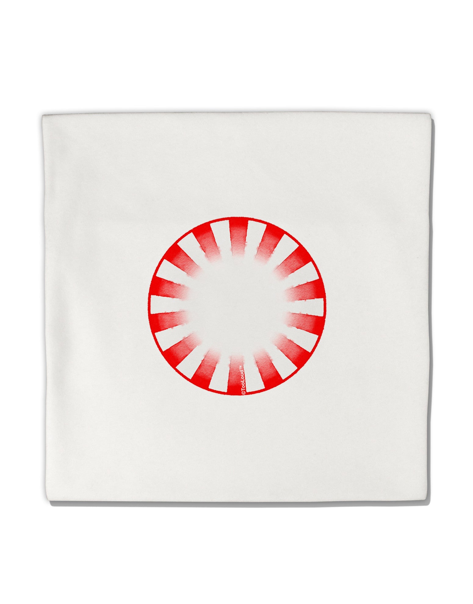 Watercolor Peppermint Micro Fleece 14&#x22;x14&#x22; Pillow Sham-Pillow Sham-TooLoud-White-Davson Sales
