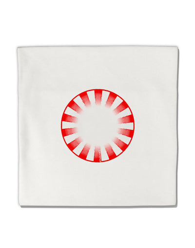 Watercolor Peppermint Micro Fleece 14&#x22;x14&#x22; Pillow Sham-Pillow Sham-TooLoud-White-Davson Sales