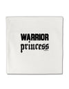 Warrior Princess Script Micro Fleece 14&#x22;x14&#x22; Pillow Sham-Pillow Sham-TooLoud-White-Davson Sales