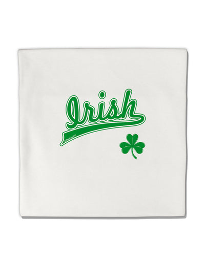 Irish Jersey Micro Fleece 14&#x22;x14&#x22; Pillow Sham-Pillow Sham-TooLoud-White-Davson Sales