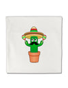 Fiesta Cactus Micro Fleece 14&#x22;x14&#x22; Pillow Sham by TooLoud-Pillow Sham-TooLoud-White-Davson Sales