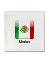 Mexican Flag App Icon - Text Micro Fleece 14&#x22;x14&#x22; Pillow Sham by TooLoud-Pillow Sham-TooLoud-White-Davson Sales